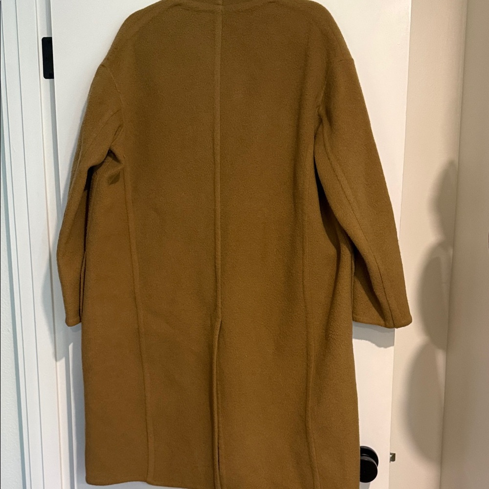 Vince Woman’s Camel Unlined Wool (55%) Coat - Picture 4 of 5